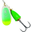 Blue Fox Classic Vibrax Spinner, 7/16 oz, Green Scale/Chartreuse Tip UV, 60-50-315ICIC