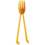 Blue Sky Gear Fork Dude Utensil,Orange 32-PKT0033-08