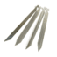Blue Sky Gear Tent Pegs aluminum 9in.- 4 Pack, Silver 32-02094-02