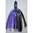 Blue Water Candy Bullet Jag, 9in, 3-1/4oz, Purple/Black Skirt/Black Head, 55015
