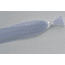 Blue Water Candy Hair and Mylar Skirt, 1/4oz, White w/Silver Mylar, 11416