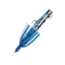 Blue Water Candy HOO-DA-BOMB JAG over 8oz. Squid Skirt w/tandem 9/0 Hook Set, 480# Cable, Blue/White, 58507