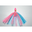 Blue Water Candy Mini Jag, 6in, 5/8oz, Cotton Candy Skirt/Pink Head, 52042