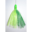 Blue Water Candy Mini Jag, 6in, 5/8oz, Green/Chartreuse Skirt/Green Head, 52012