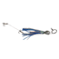Blue Water Candy Wedgie Slow Troll Saltwater Lure, Supreme Blue/Silver Squid &amp; Mylar on Silver Head, 39903