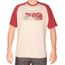 Blurr Mind To Motion Tee - Men's -Stone/Burgundy-Small