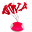 BnR Tackle Red T-Stops Small, 2-4lb, 40 pack, SBSTRSM