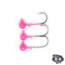 BnR Tackle Worm Keeper Hot Pink 1/4oz 3 pack, WKHP1/4