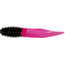 Bobby Garland Slab Slay'R Soft Bait, 12, 2in, Black/Hot Pink, BG2SS0364-12