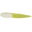 Bobby Garland Slab Slay'R Soft Bait, 12, 2in, Bone White/Chartreuse, BG2SS1905-12