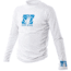 Body Glove Basic Long Sleeve Lycra Rashguard - Kids, White, 4, 13211J-WHT-4
