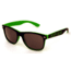 Body Glove BG 17 Sunglasses, Black Rubberized with Neon Green Frame, GRN Polarized Lens, Polarized, 10224583.QTM