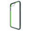 Bodyguardz Unequal iPhone 6 Plus/7 Plus Contact Case, Blk/Gr, Black/Green, Tpu/Silicone, 1 Year Mfg Warranty, BG-47902