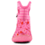Bogs Baby Bogs Classic Flower Stripe Boot,Bubble Gum Pink,Size 4 71565I-662-4