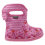 Bogs Baby Bogs Classic Flower Stripe Boot,Bubble Gum Pink,Size 4 71565I-662-4