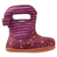 Bogs Baby Bogs Classic Flower Stripe Boot,Cranberry,Size 7 71565I-608-7