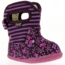 Bogs Baby Bogs Classic Flower Stripe Boot,Plum,Size 10 71565I-690-10