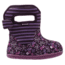 Bogs Baby Bogs Classic Flower Stripe Boot,Plum,Size 10 71565I-690-10