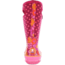 Bogs Classic Flower Dots Boot,Cherry,Size 1 71436-610-1