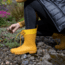 Bogs Flora 2 Eye Boots - Womens, Mustard, Medium, 10, 72348-701-M-10