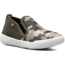 Bogs Kicker Ii Slip On Medium Camo Shoes - Kids, Army Green, 12, 72991K-343-12