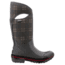 Bogs Plimsoll Plaid Tall Rubber Boot - Womens-Dark Grey-Medium-11 US