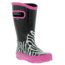 Bogs Rain Zebra Boot,Black Multi,Size 8 71740-009-8
