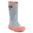 Bogs Rain Zebra Boot,Light Gray Multi,Size 4 71740-066-4