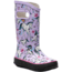 Bogs Rainboot Unicorn Awesome Shoes - Kids, Lavender Multi, 8, 73000-541-8
