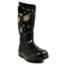 Bogs Womens Classic Watercolor Tall Boot,Black Multi,Size 6 71787-009-6