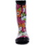 Bogs Womens Spring Flowers Rain Boot,Black Multi,Size 9 71897-009-9