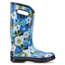Bogs Womens Spring Flowers Rain Boot,Navy Multi,Size 6 71897-492-6