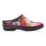 Bogs Womens Urban Farmer Slide Spring Flowers Boot,Black Multi,Size 6 71898-009-6