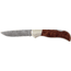 Boker 500D Fox Damascus M/Co Radica Fixed Blade Knife, 500D