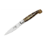 Boker 560/18 Fox Nuragus Fixed Blade Knife, 3.1in, 420C, Cow Horn, Uncoated, Brown, 560/18