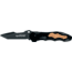 Boker Fox Kiowa Folding Knife, 3.1in, N690, FRN, Black, 476OL