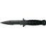 Boker Fox Tactical Dagger Fixed Blade Knife, 5.11in, 440 C, Black, 1685T