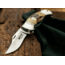 Boker Junior Scout Folding Knife, 2.8in, N690, Stag , Brown, 111910