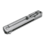 Boker Kwaiken Flipper Framelock Folding Knife, 3.5in, D2, Uncoated, Silver, 01BO269