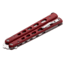 Boker Plus Balisong Trainer Folding Knife, 4.1in, Stainless Steel, G10, Red, 01BO712, EDEMO1
