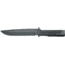 Boker SF-F2000FN Arex Spartan Bayonet Fixed Blade Knife, 7.40in, 440C, Forprene, Black, SF-F2000FN