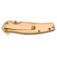 Boker USA Magnum Gold Finger Folding Knife,3.13in 440 Stainless Steel Blade,Stainless Steel Handle 01LG277
