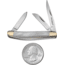 Boker USA Magnum Mini Pearl Stockman Knife, White, Small, 01MB402