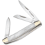 Boker USA Magnum Mini Pearl Stockman Knife, White, Small, 01MB402