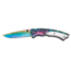 Boker USA Magnum Pearl Rainbow Folding Knife,3.38in 440 Stainless Steel Blade,Stainless Steel Handle 01LG805