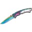 Boker USA Magnum Pearl Rainbow Folding Knife,3.38in 440 Stainless Steel Blade,Stainless Steel Handle 01LG805