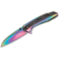 Boker USA Magnum Rainbow Charcoal Knife, Multicolored, Small, 01RY313