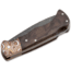 Boker USA Mokume Damascus Walnut Knife, Brown, Small, 110166DAM
