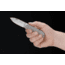 Boker USA Plus Exskelibur II Titan Folding Blade Knife,2.75in,CPMS35VM Blade,Titanium Handle 01BO134