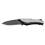 Boker USA Plus Griploc Black Folding Knife,3.5in 440C Stainless Steel Blade, 01BO043